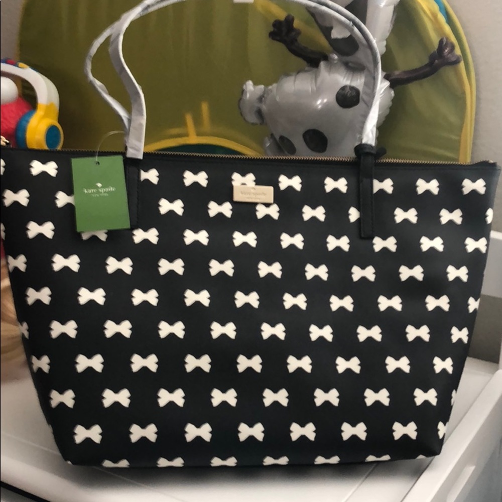 Brand new Kate spade bow tote